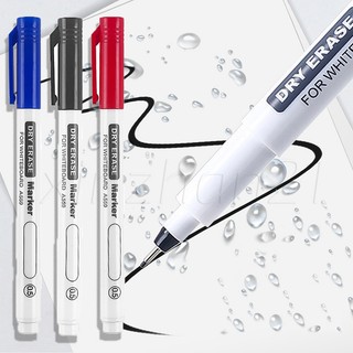 Caneta Marcadora Apagável De Quadro Branco/0,5mm 0,7mm 1MM/Exame De Escritório À Prova D'água/Apagadora A Seco De Bico Extremamente Fino /