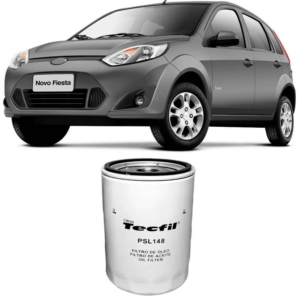 Filtro Óleo Ford Fiesta Hatch 1.0 1.6 2001 A 2014 Tecfil em Oferta na Shopee