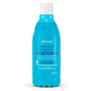 Removedor De Esmalte A Base De Acetona Farmax 200ml
