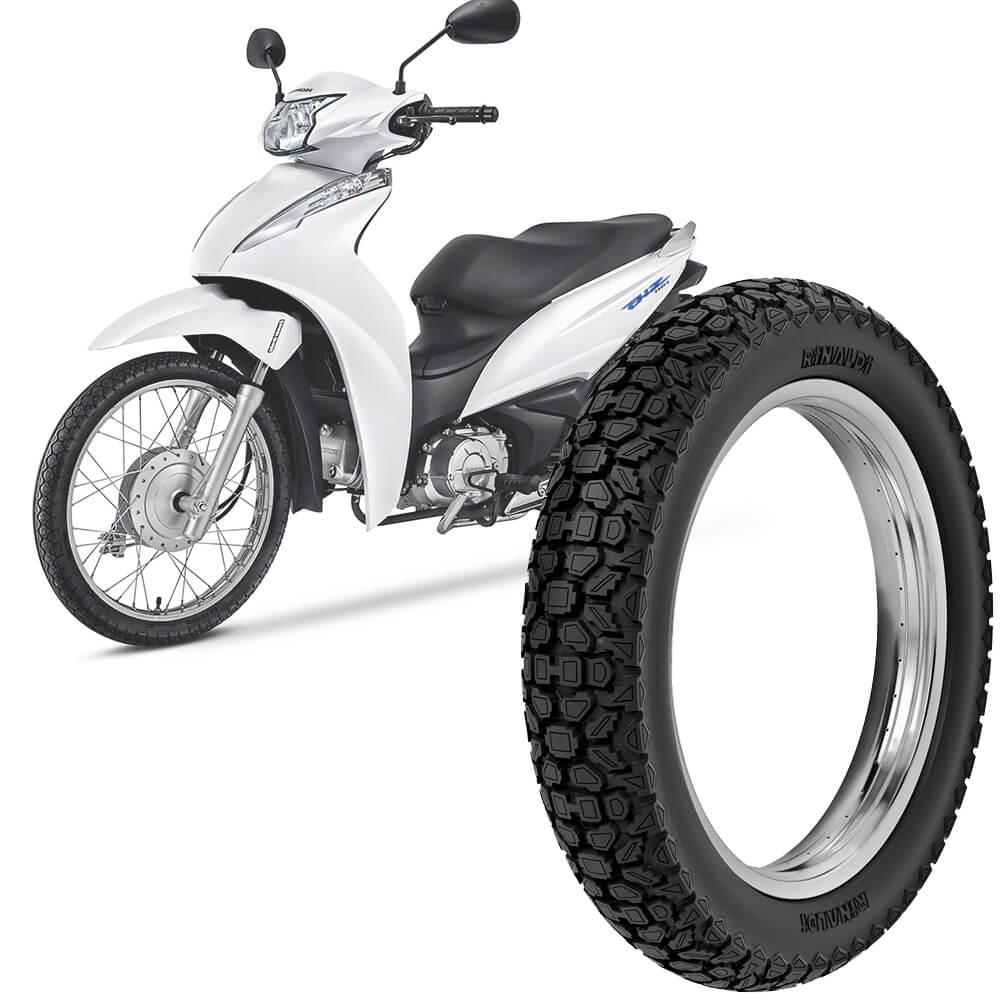 Pneu Moto Biz 110i Rinaldi 80/100-14 49l Traseiro Wh21 - Spare Parts and Accessories for Vehicles