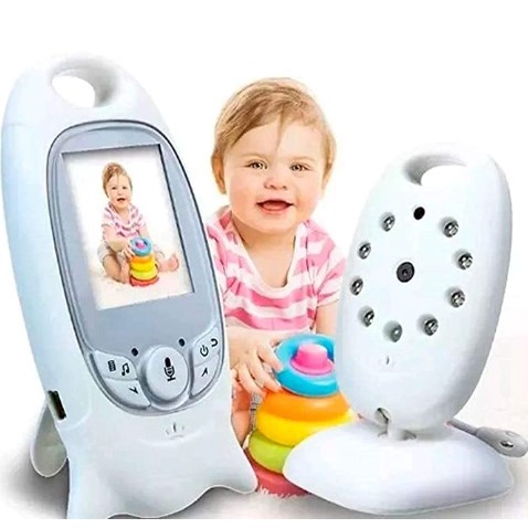 Babá Eletrônica Baby monitor Para o pai atento 8 lullaby eletrônica digital câmera E Visão Noturna Termômetro Lcd Digital