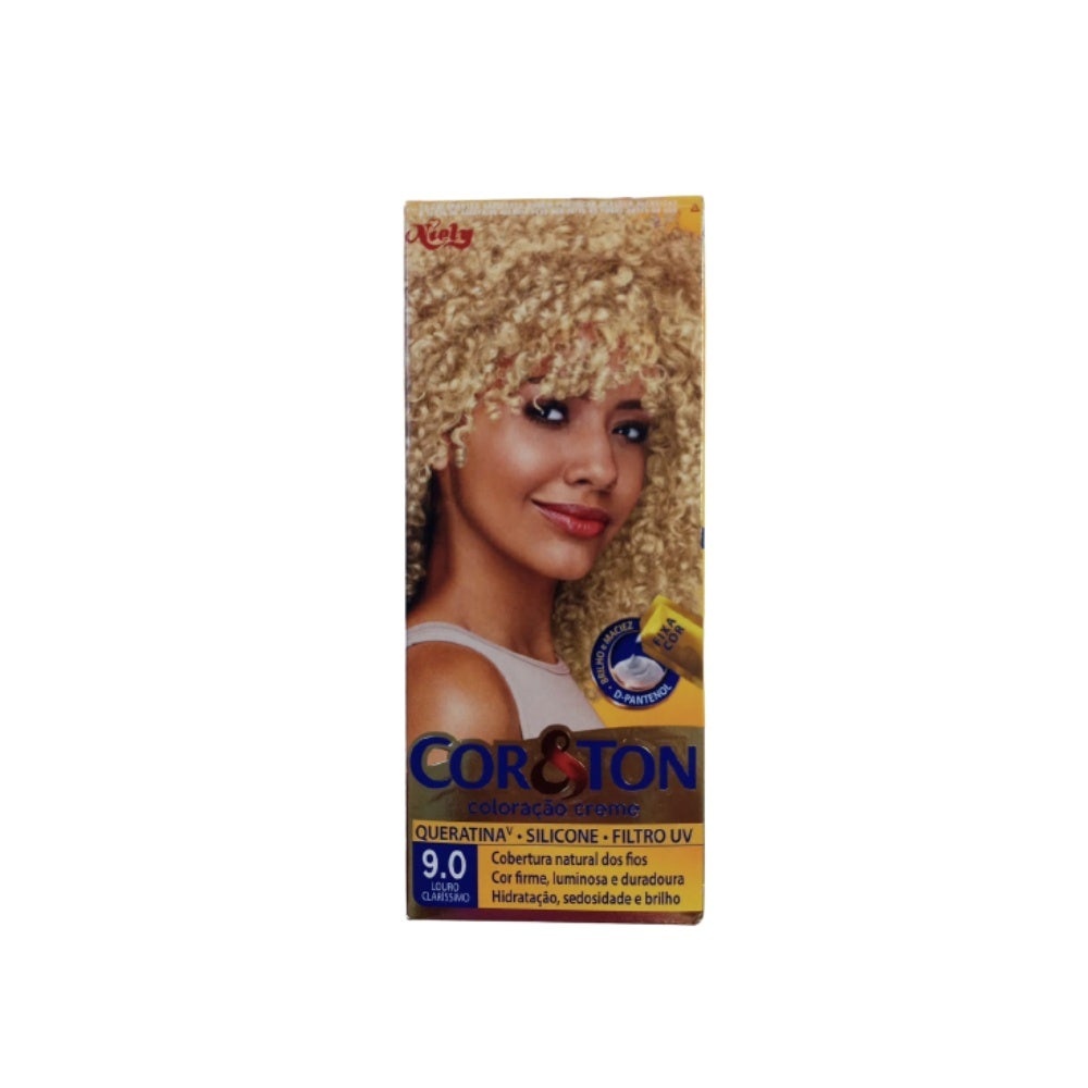 Tintura Cor & Ton 9.0 Louro Clarissimo - Beauty