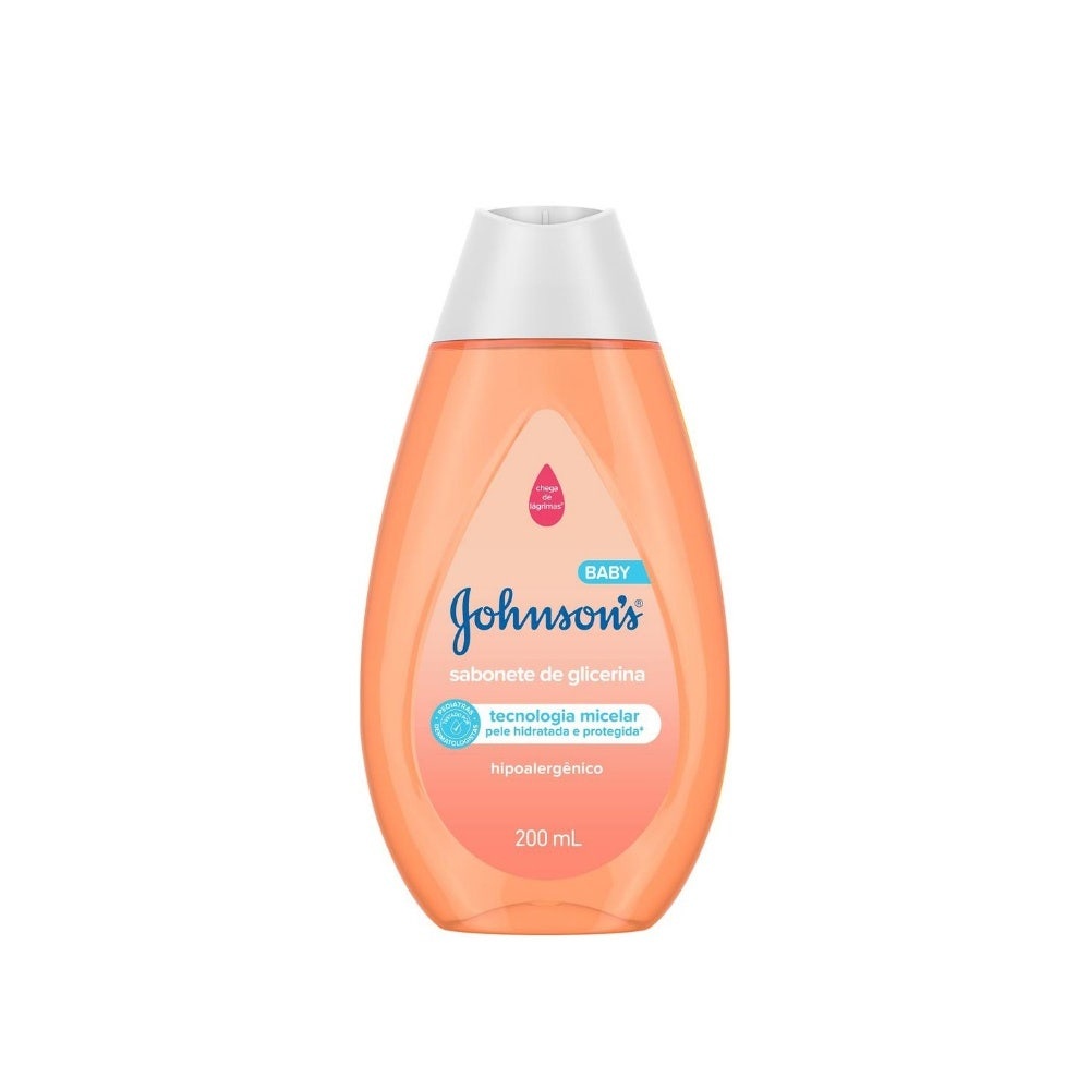 Sabonete Líquido Infantil Johnson's Baby Banho Glicerinado 200ml em Oferta na Shopee