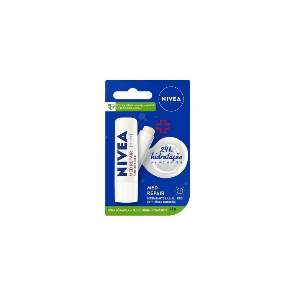 Protetor Labial Nivea Med Protec Fps15 em Oferta na Shopee