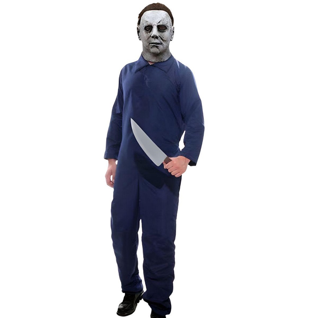 Fantasia Michael Myers Halloween Adulta Masculina em Oferta na Shopee