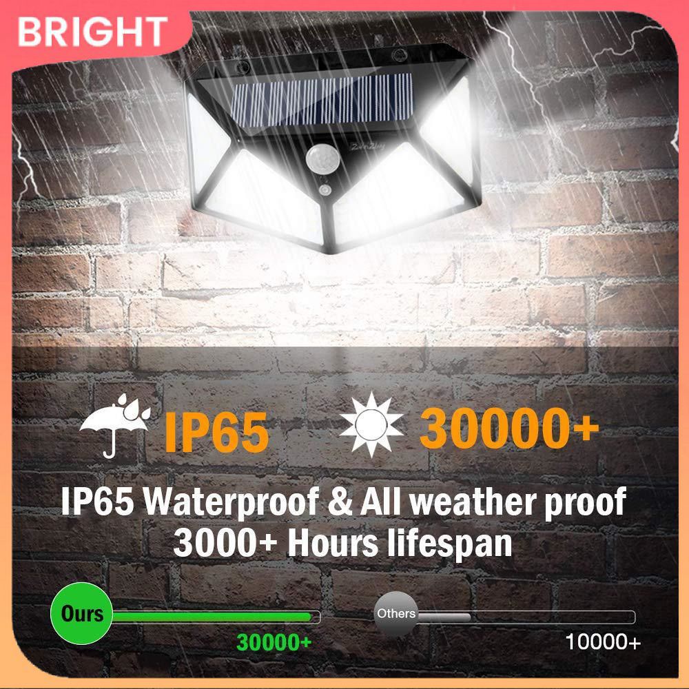 BRII BRII 100led Solar Lâmpada de Parede Solar Lâmpada de Indução À Prova D' Água Quatro-sided Iluminação de Emergência Lâmpada de Parede Lâmpada de Parede Ao Ar Livre Pátio lâmpada BRII BRII