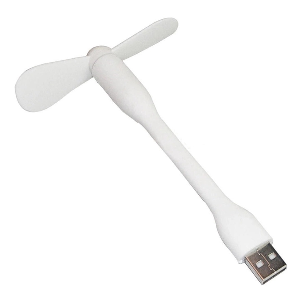 Mini Ventilador Portátil Haste Cabo Flexível Usb 5v 1w