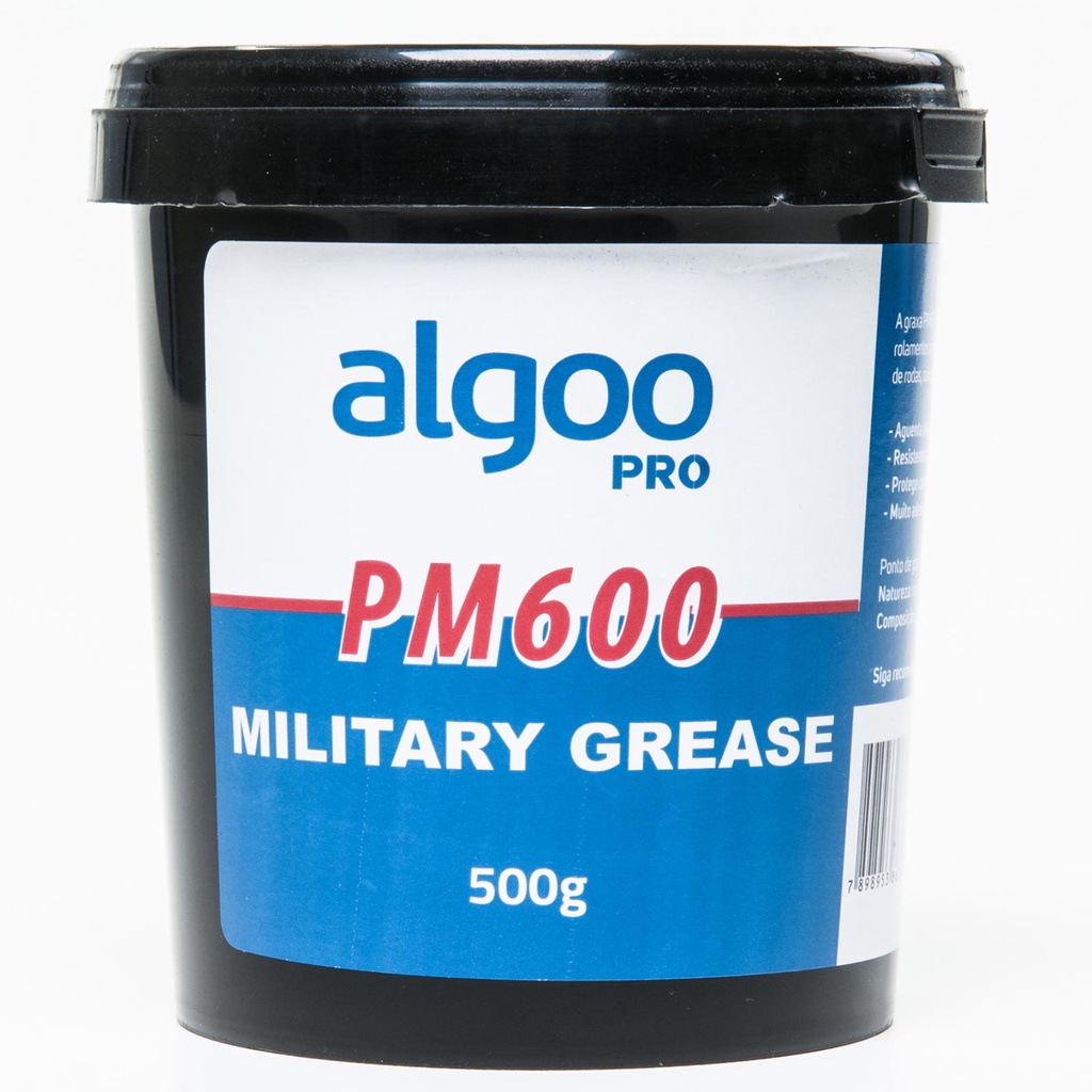 Graxa Resistente Military Grease PM600 Algoo Pro Bicicleta