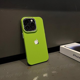 Capa De Telefone Com Textura Minimalista De Cor Sólida Para iPhone 15 promax 14pro 13 12 11 Macia De silicone anti-Queda E Proteção Contra Poeira