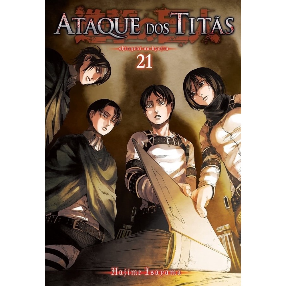 Ataque dos Titãs Vol. 21 - Panini