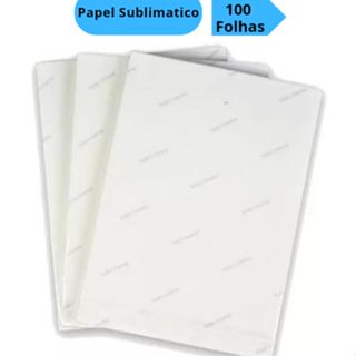 Papel Sublimático 100 Folhas A4 Profissional 100g Para Sublimação em Oferta na Shopee