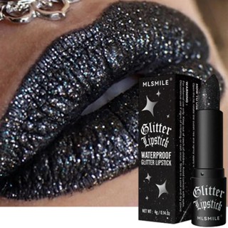 7 Cores Glitter Batom À Prova Dlong Água Longa Duração Diamante Perolado Metálico Antiaderente Copo Batom Feminino Lábios Maquiagem Cosméticos