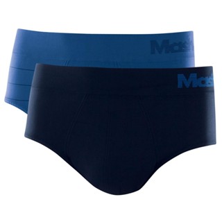 Kit 2 Cuecas Slip Mash Masculina Microfibra