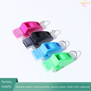 [EL] Apito De Futebol Crisp Sound Durable Conveniente Basquetebol Ajustável Com Clip De Dedo Lanyard Para Emergência Novo