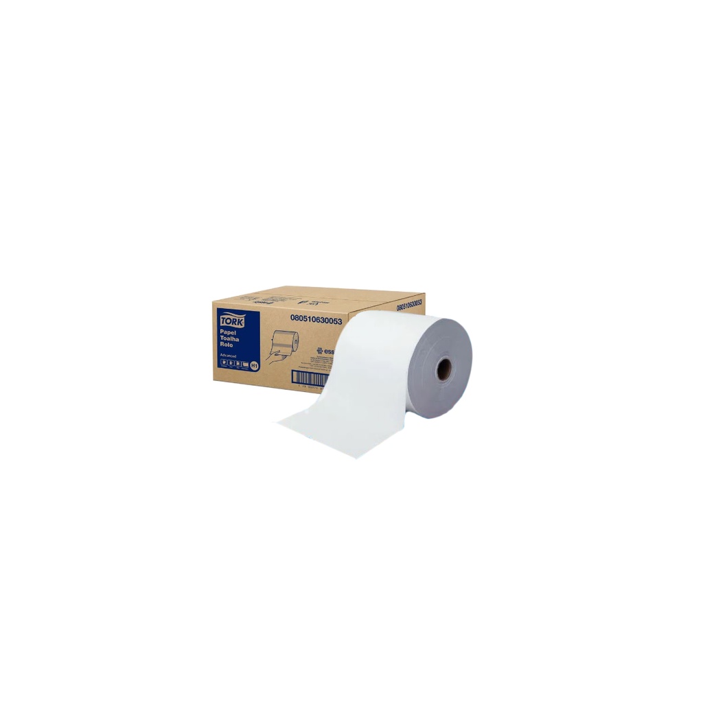 Papel Toalha Tork Bobina Folha Simples Advanced 4x250m - Home & Living