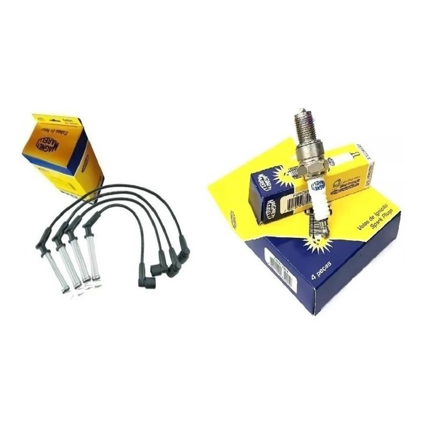 Kit Cabos E Jogo Velas Corsa Celta 1.0 8v Gasolina em Oferta na Shopee