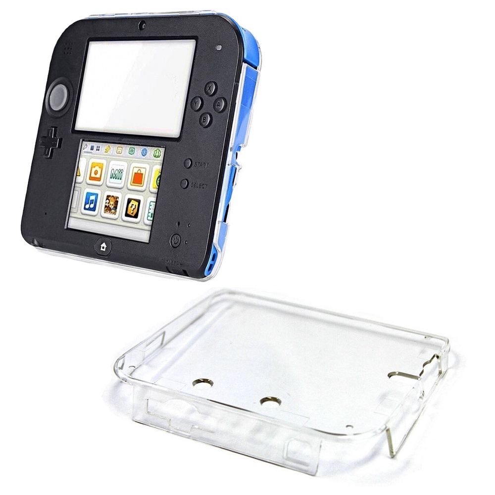 Capa Protetora Acrílico Para Nintendo 2DS Case Transparente Cristal