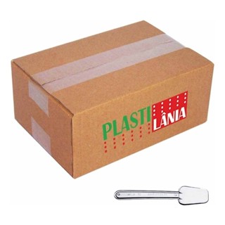 Pazinha Para Sorvete Transparente Pequena C/ 1000un.