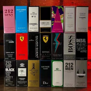 Perfumes Importado masculino e Femenino 50ML Envio rapido