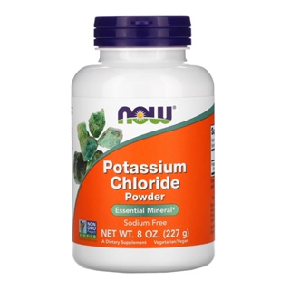 Cloreto Potássio Pó Now Foods 227g Sem Sódio Importado em Oferta na Shopee