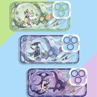 Capa Flexível Transparente Para Samsung Galaxy A04 A13 A04E A24 A23 A52 A53 A33 A52S M23 5G S20 S21 FE Celular Genshin Impact Raiden Shogun Wanderer Beelzebul