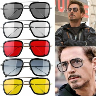 Óculos Tony Stark Iron Man Esquerda Para Homem Aranha Longe De Casa Edith Glasses Men Sunglasses
