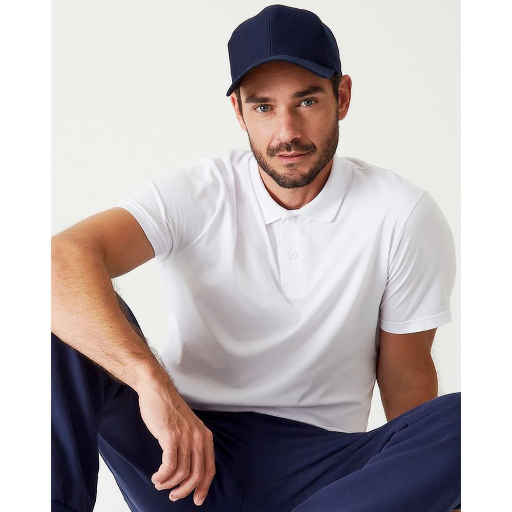 Camisa Básica Masculina Polo Gola Esporte Em Meia Malha - Men Clothes