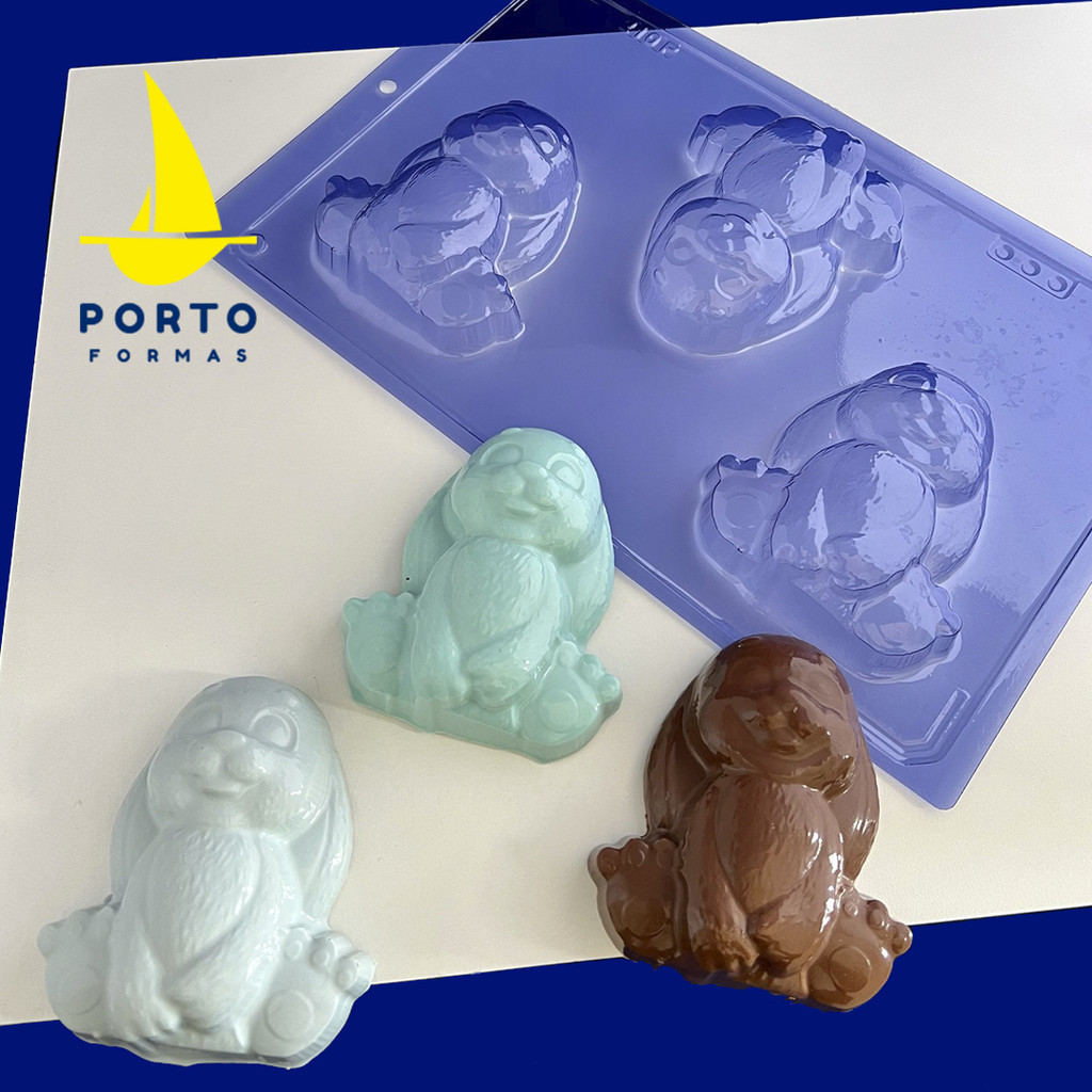 1~5 Forma Profissional Coelhinho Pelucia C/Silicone P210 Porto em Oferta na Shopee