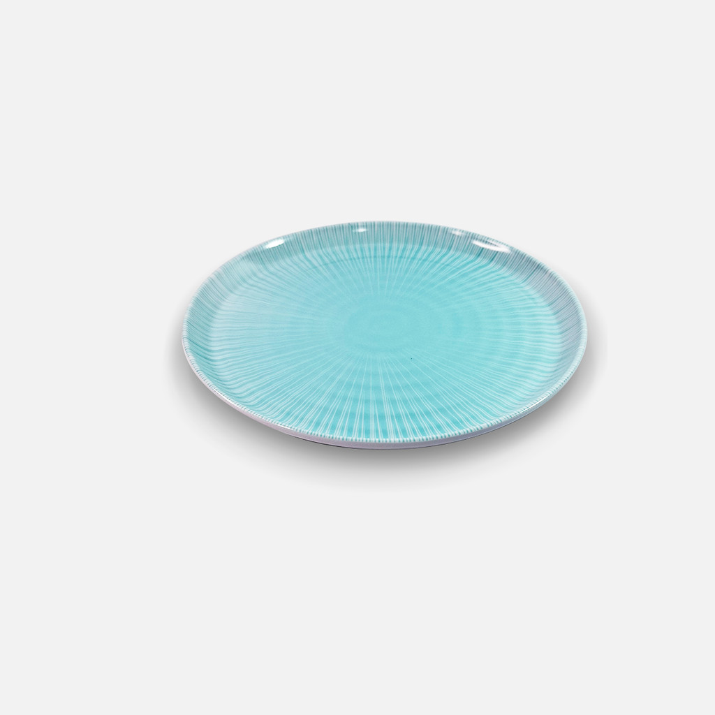 Prato Sobremesa Resistente Tiffany Psicodélico 19cm Melamina AD – Prato Moderno Para Restaurantes