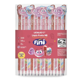 Kit 30 Lápis Preto Com Borracha Fini Leo&leo em Oferta na Shopee