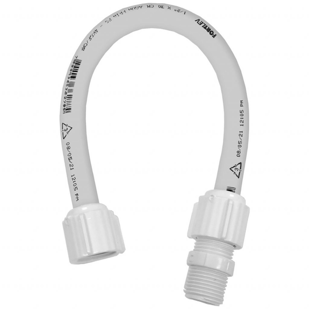 Kit com 20 Engates Flexível De Pvc 40cm Fortlev em Oferta na Shopee