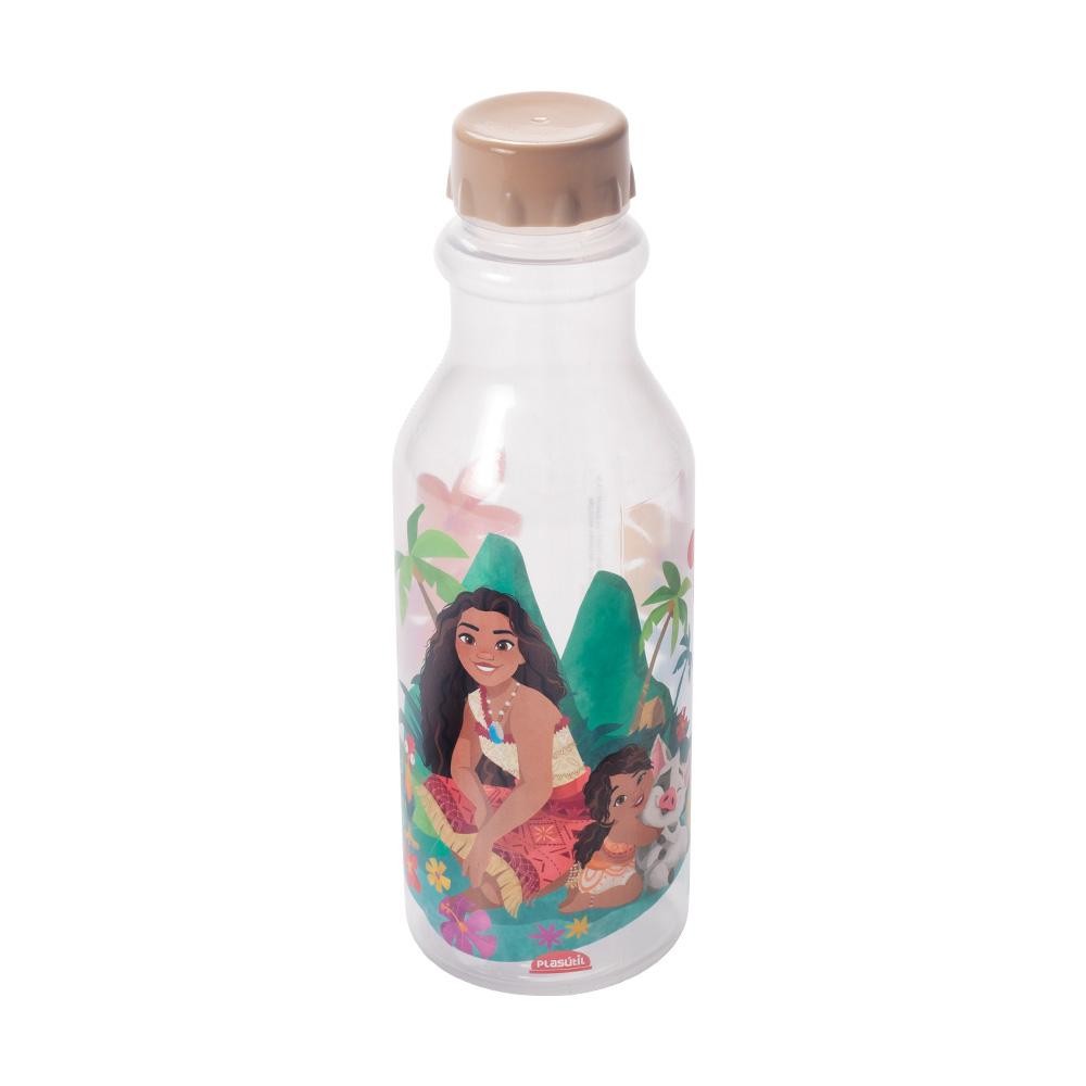 Garrafa Moana 500 ml Lancheira Infantil Disney Plasútil em Oferta na Shopee