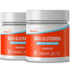 BIOGENS KIT 2X MAX GLUTAMINA 300G