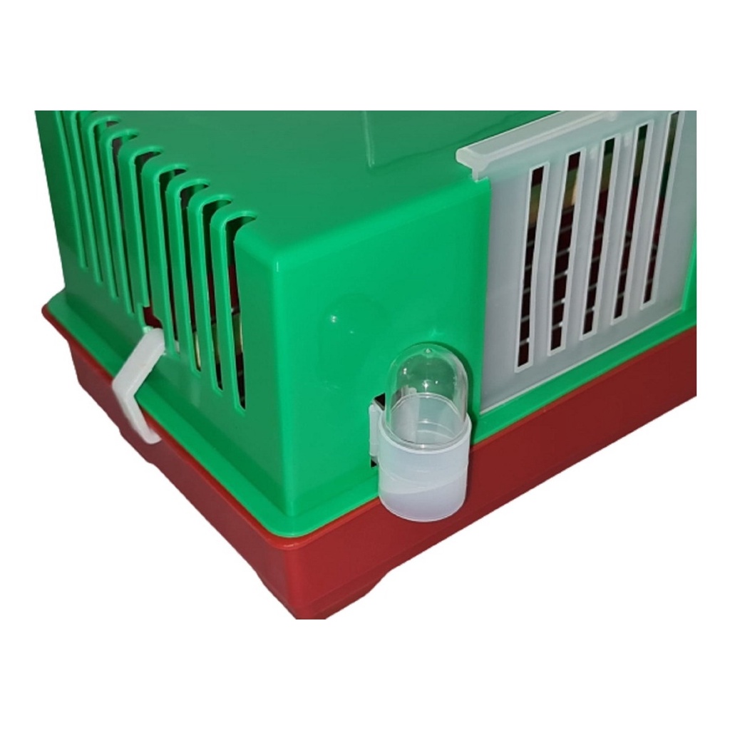 Gaiola Transporte Passaros Canario Periquito Diamante Gold