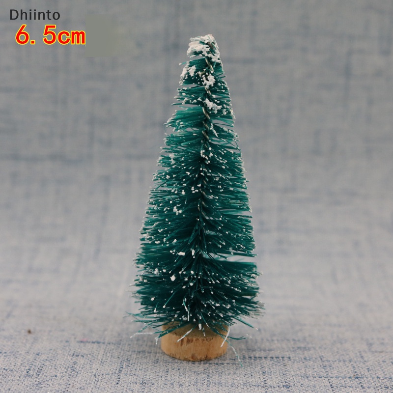 [Dhiint] 12 Unidades De Árvore De Natal , Decoração De Neve De Papai Noel Para DIY Frost Village , Ano Novo Em