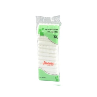 Algodão Sussex Quadradinho Branco 40g em Oferta na Shopee
