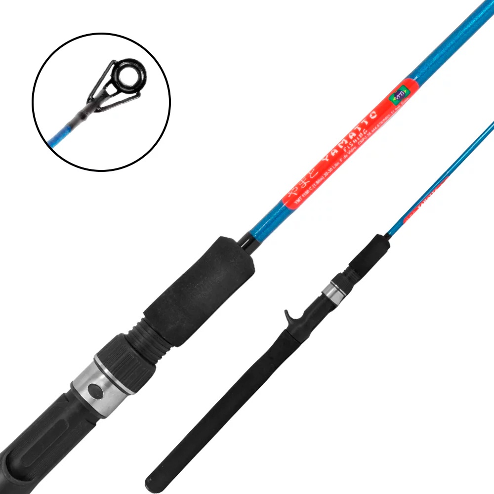 Vara Para Carretilha 2175 C Ligth Piapara (1.75m) 15-25 Libras - YTM Fishing