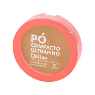 Pó Compacto Ultrafino Dailus Vegano D4 Claro em Oferta na Shopee