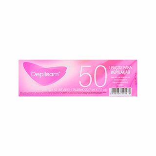 Lenço Para Depilação Depilsam 50Fls em Oferta na Shopee