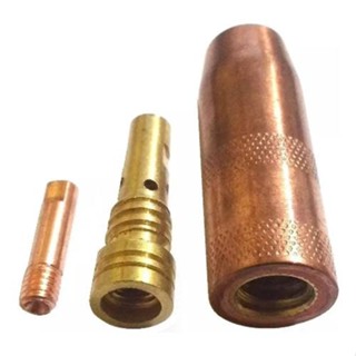Kit Tocha Mig 1.0mm Bocal Bico Difusor C/ Rosca P/ V8 Outras