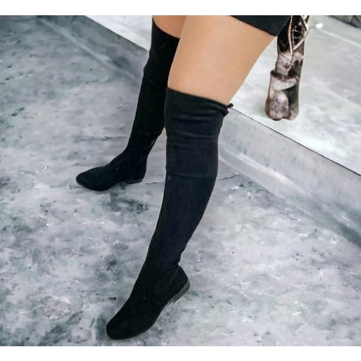 Bota Over The Knee Suede - Comprar com Melhor Preço em Botas