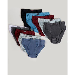 Kit 5 Cuecas Slip Masculinas Cores Sortidas Tamanho GG