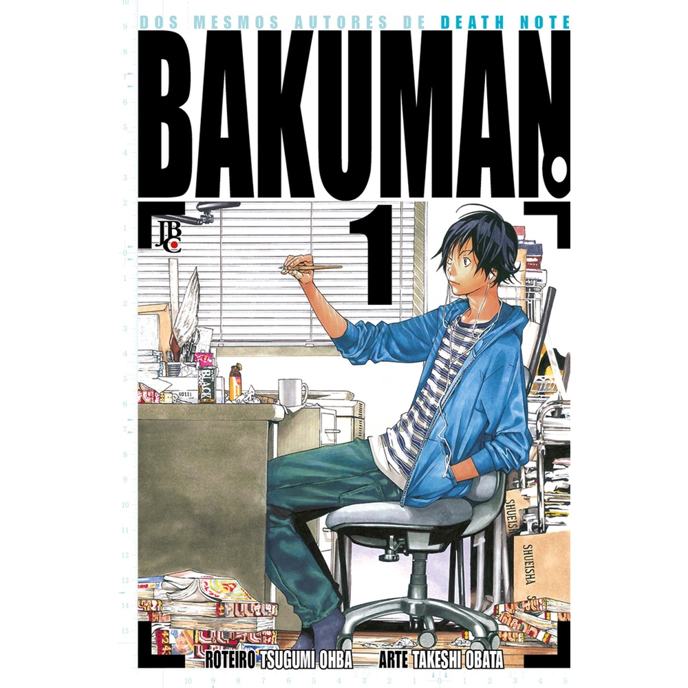 Bakuman Vol. 01 - Grupo Editorial JBC em Oferta na Shopee