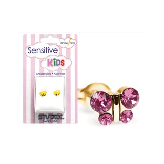 Brinco Studex Sensitive Kids Antialérgico Pós Perfuração Par