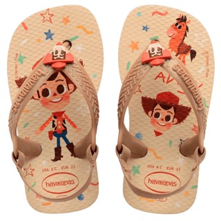 Chinelo Havaianas Baby Disney Classics Branco Unissex