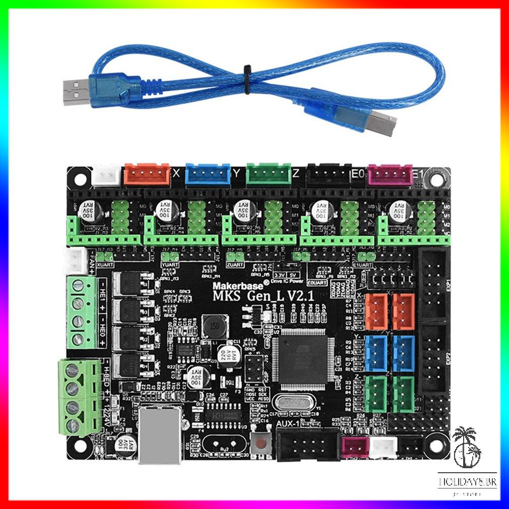 Placa mãe da impressora 3d placa mãe mks GEN-L v2.1 placa de controle placa mãe acessórios do painel de controle da impressora