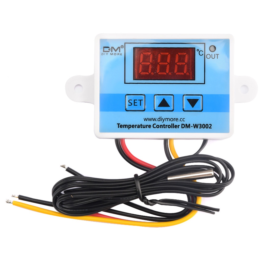 VOKTTA W3002 110V 220V Controlador Digital De Temperatura LED Termoregulador Aquecimento Resfriamento