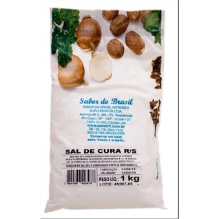 Kit com 5 Unid Sal De Cura + 1 Rolo Tripa Fibrada 45 com 10m