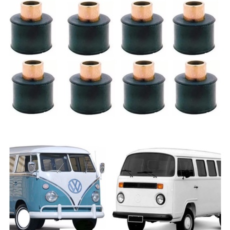 Bucha ( Jogo ) Borracha Amortecedor Fusca Brasilia Kombi em Oferta na Shopee