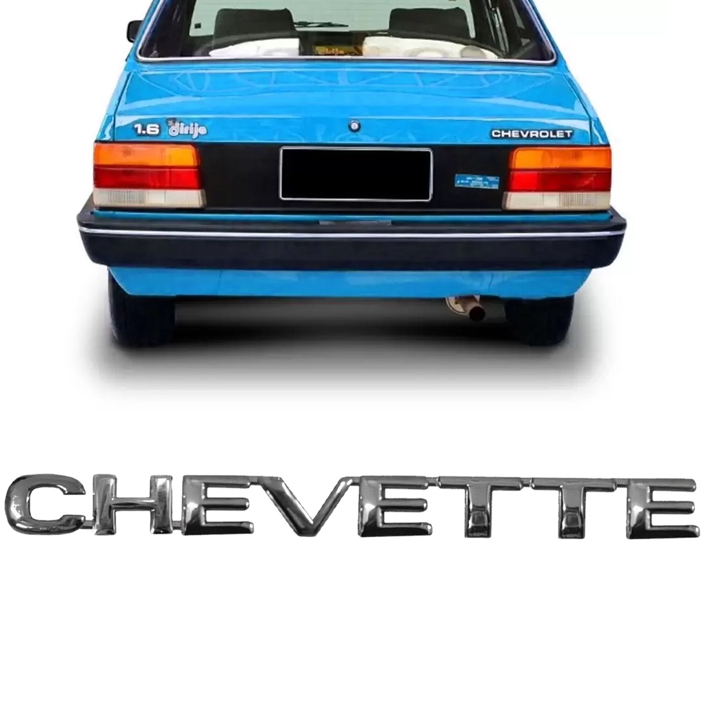 Emblema Letreiro Chevette 1973 A 1993 Cromado